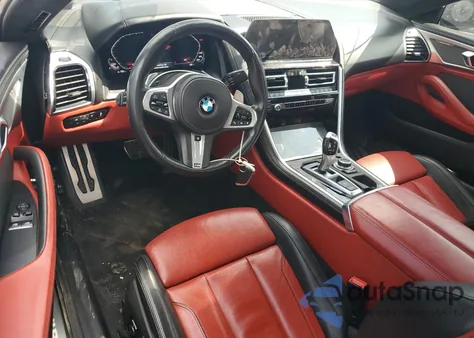 2019 BMW M850Xi из США, поврежденный, VIN WBABC4C57KBU96966